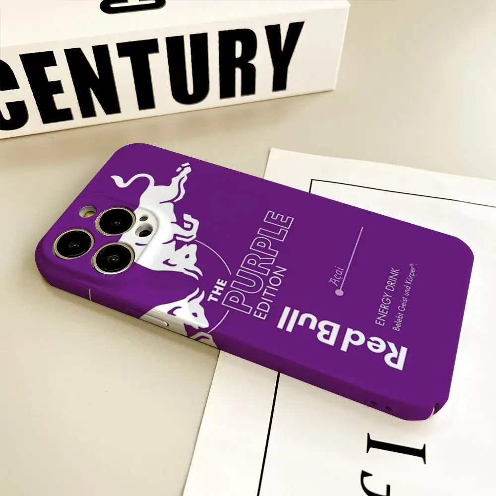 Fashion Red B-bulleS Logo Phone Case For IPhone 17 16 15 14 13 12 11 Plus Pro Max Mini Glossy HD Hard Cover Film Shell