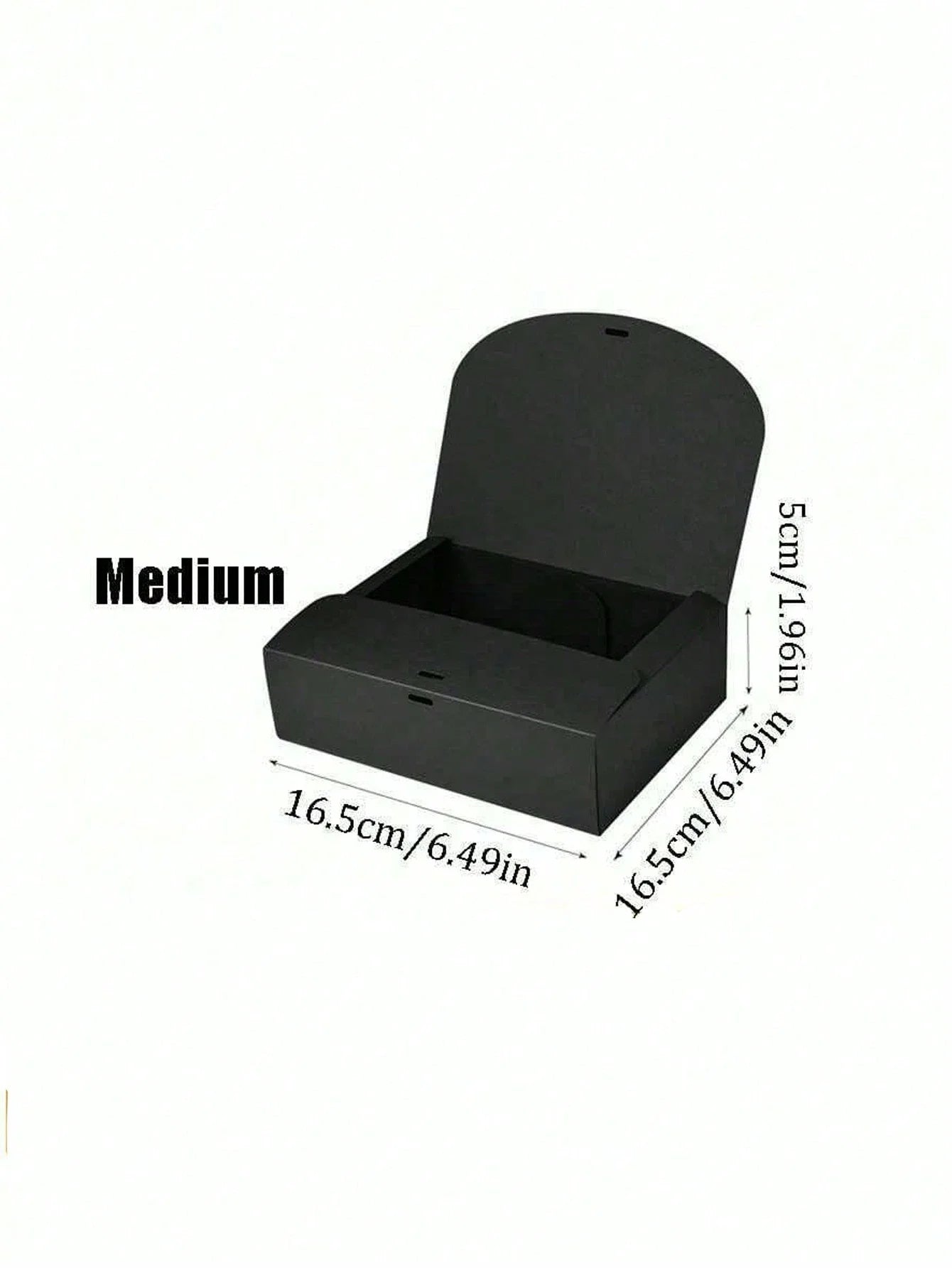 4pcs-Black Gift Box With Lid Bridesmaid Proposal Box with Ribbon Groomsmen Proposal Box Present Packaging Box Wedding Boxes