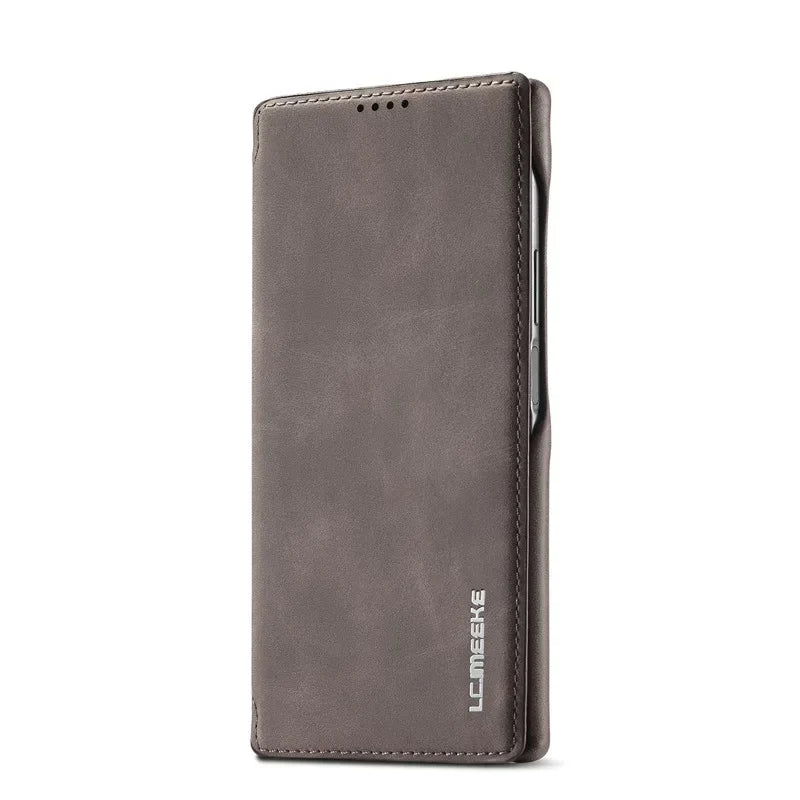 Flip Leather Phone Case For Samsung Galaxy S25 S24 S23 Ultra S22 Plus S21 FE S20 Card Slot Stand Wallet Protect Cover