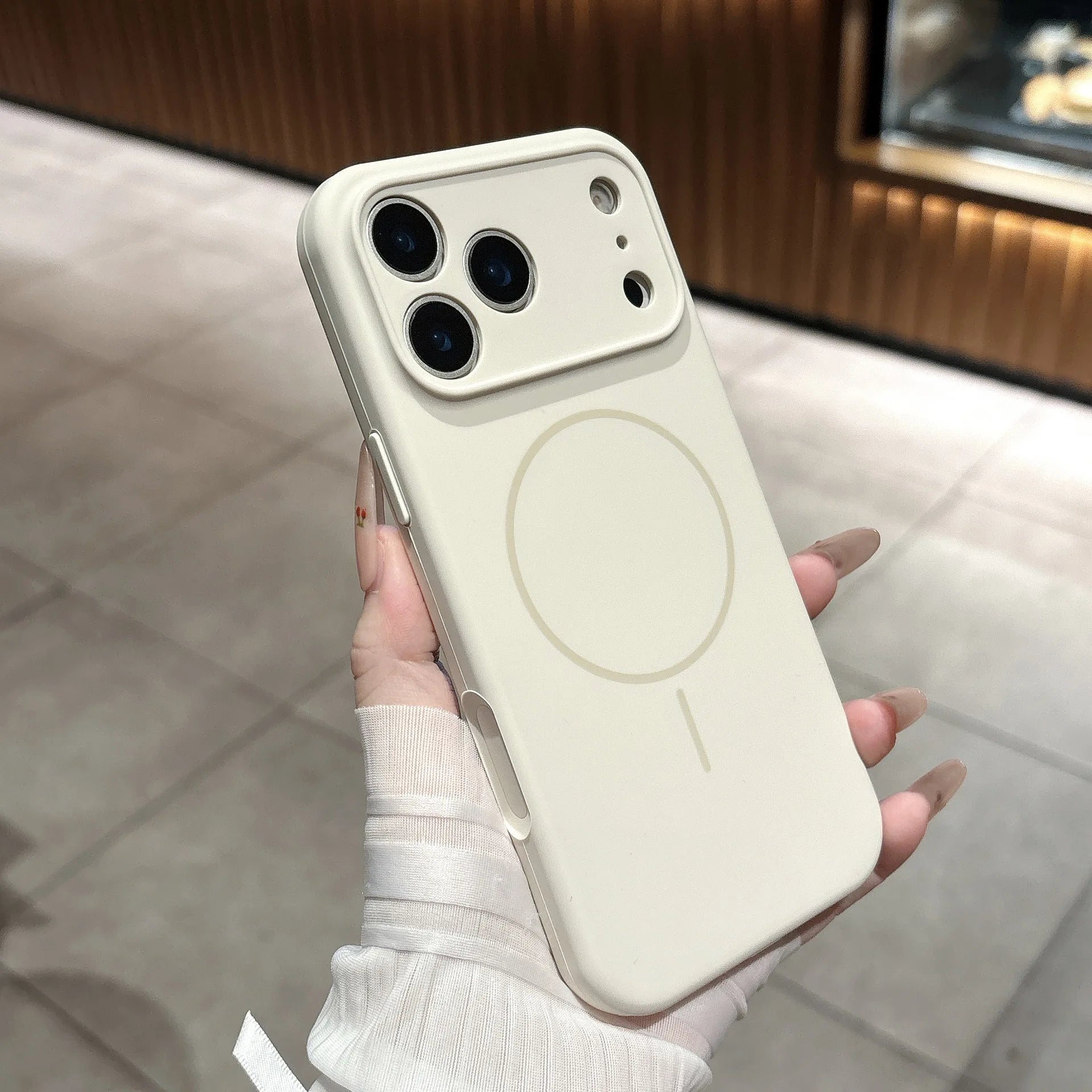 Liquid Silicone Phone Case For Magsafe For iPhone 17 16 15 14 13 Pro Max Air Plus Cases Magnetic Wireless Charging Soft Cover