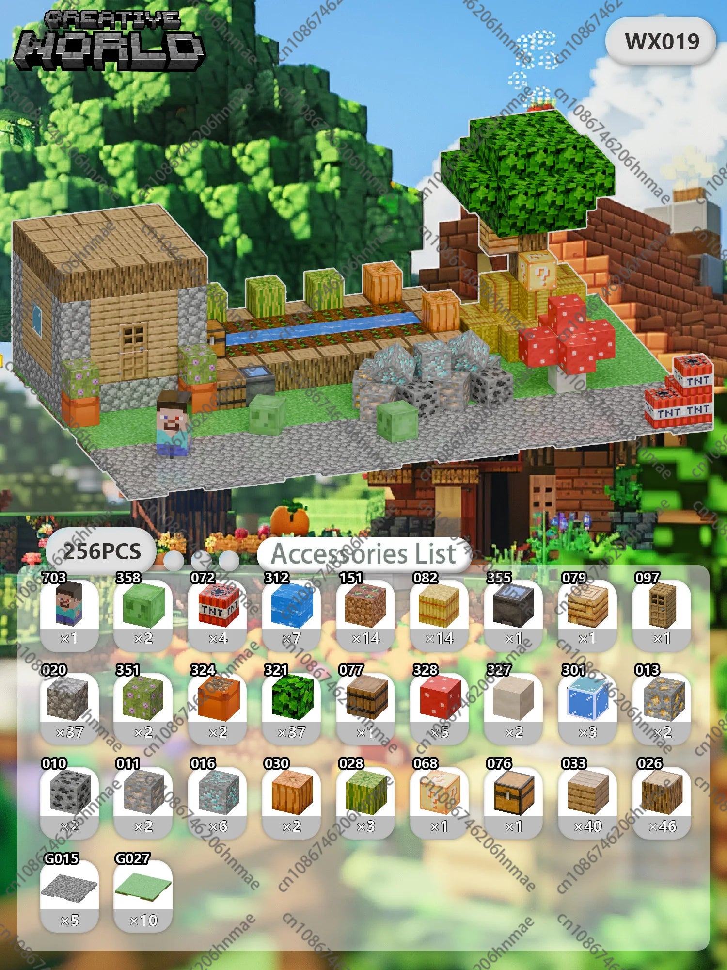 Magnetic Building Blocks Mine World Magnet Cube for Stacking Construction Brick Set Pixel Style Sensory Toys Kid Boys Girls DIY