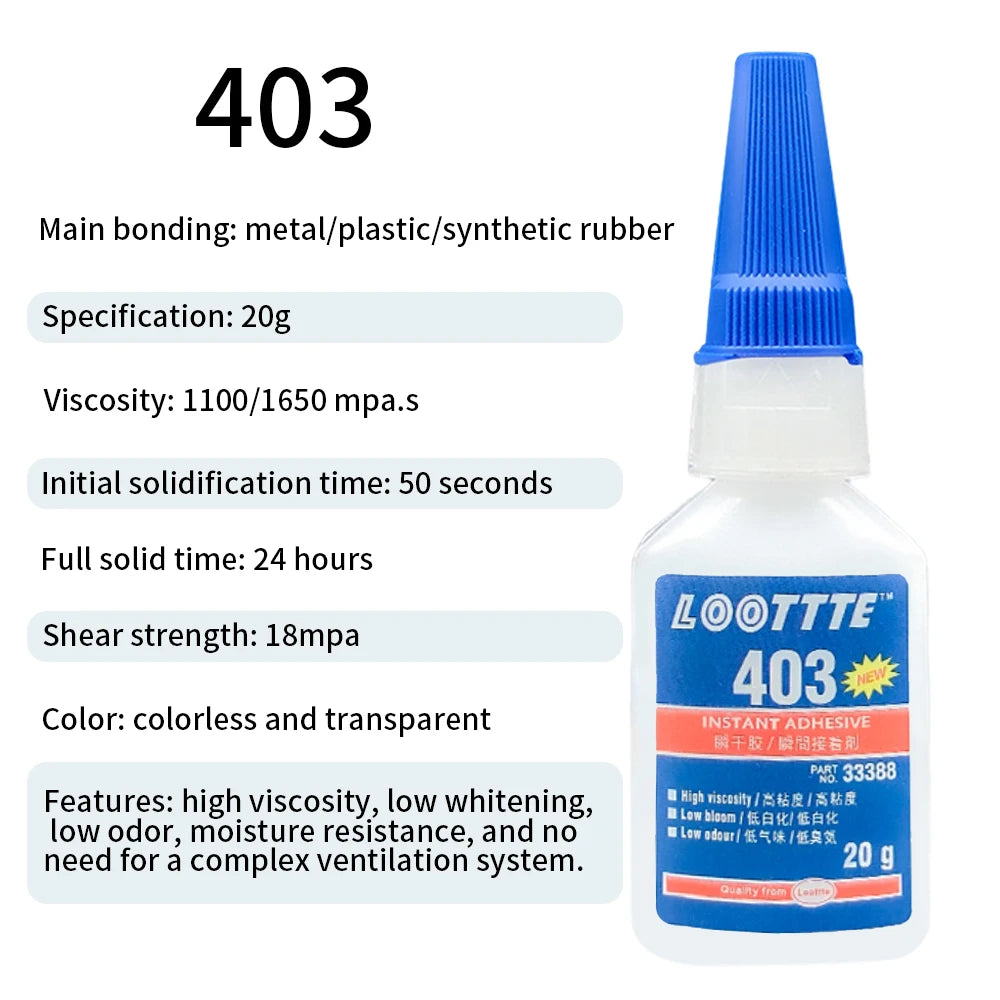 20ml 401 460 Instant Strong Glue Universal Super Glue Mighty Mighty Instant Glue Instant Colorless Adhesive Glue Tools