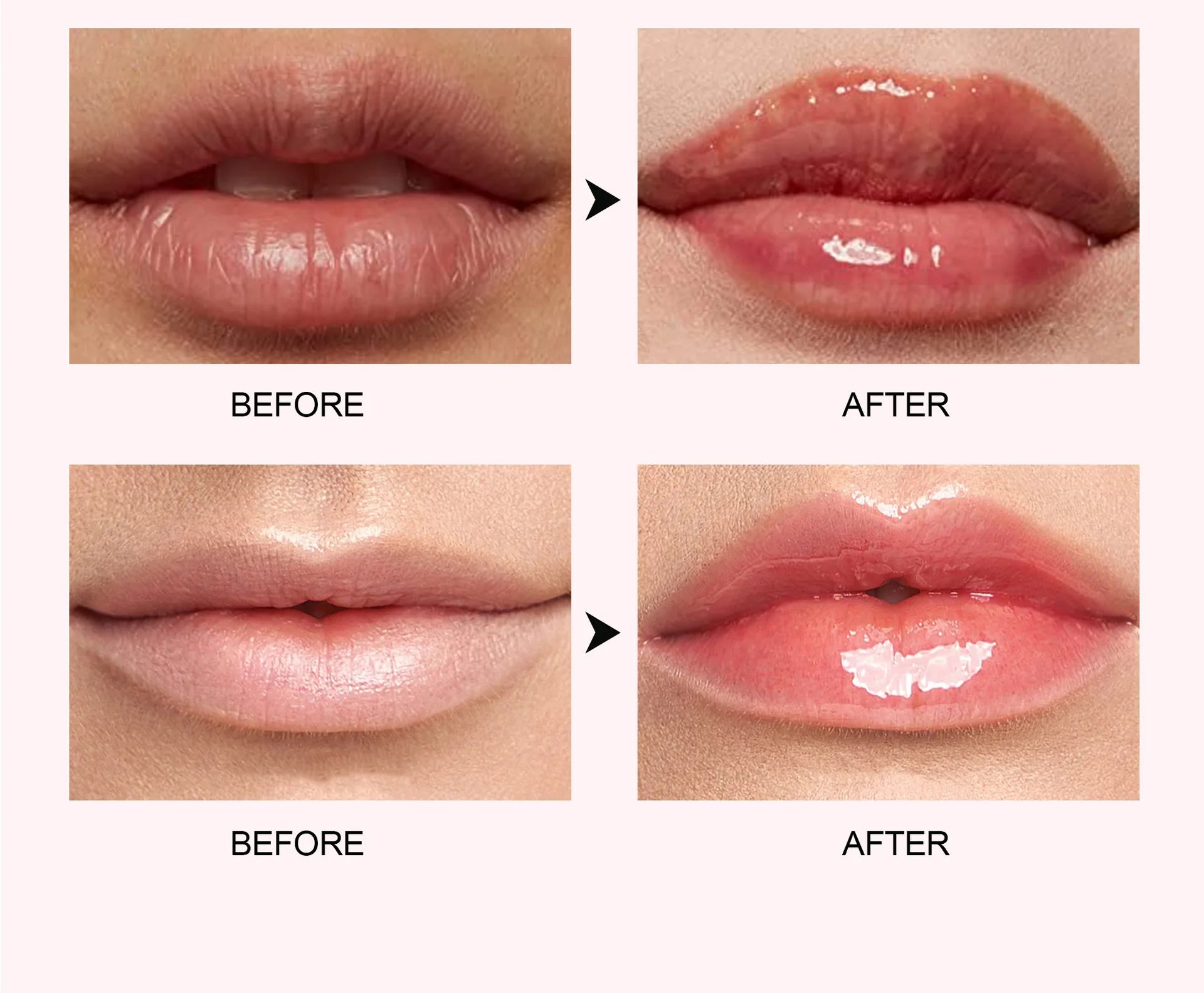 HANDAYAN 6 Color Lip Plumper Gloss Moisturizing Honey Oil Enhancer Transparent Shine Booster Makeup Beauty
