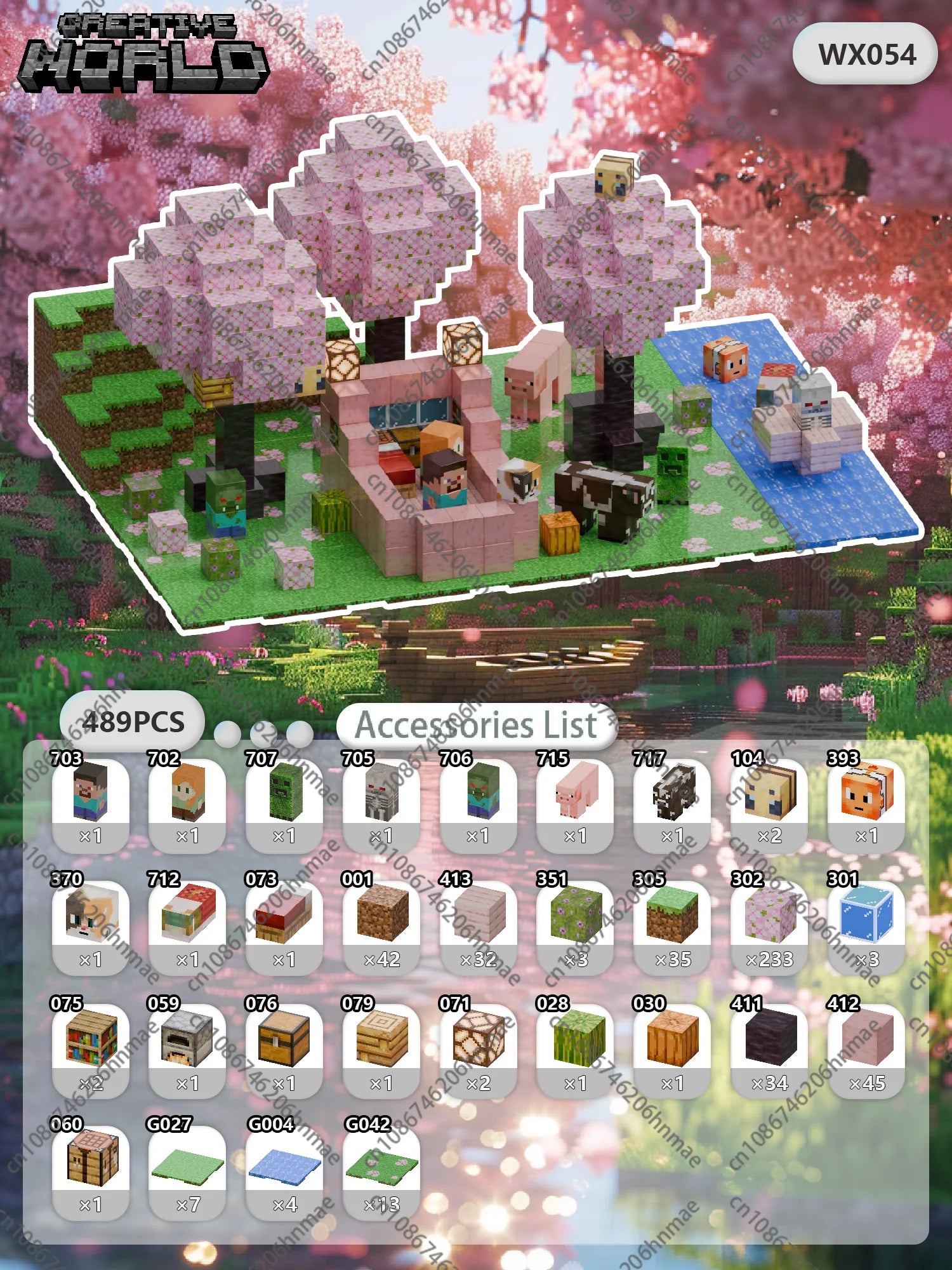 Magnetic Building Blocks Mine World Magnet Cube for Stacking Construction Brick Set Pixel Style Sensory Toys Kid Boys Girls DIY