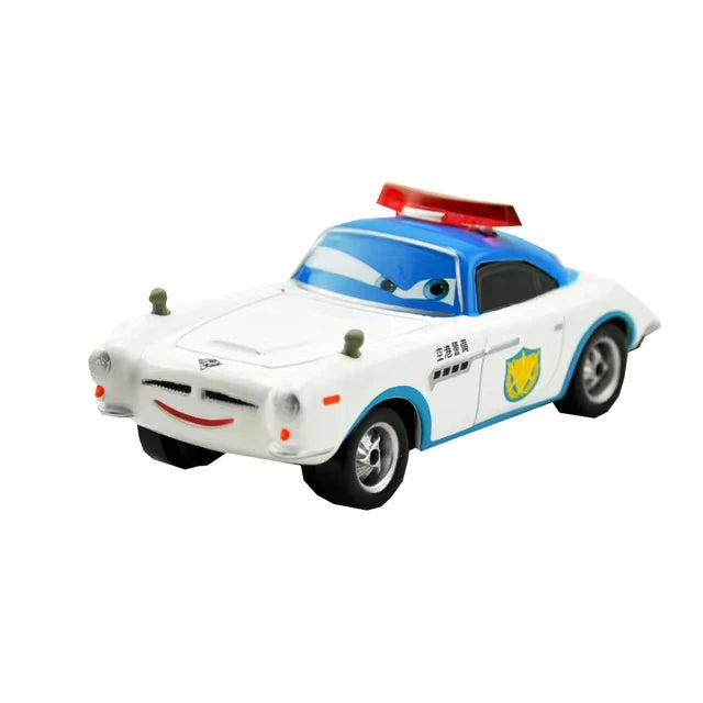 Mini Cars Disney Pixar Cars Toys Lightning McQueen Jackson Storm The King Mater 1:55 Diecast Metal Alloy Model Toys Kids Gifts