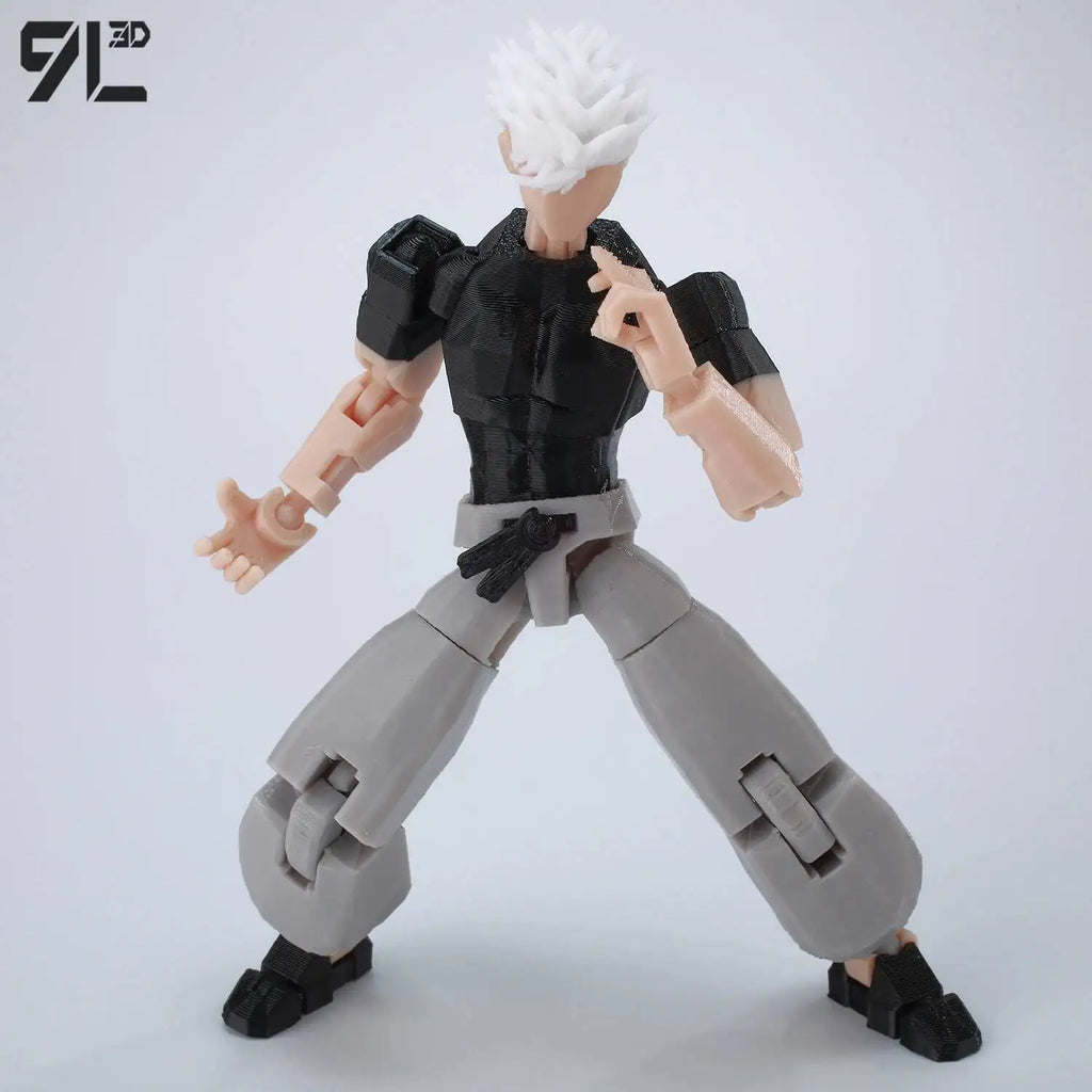 9L3D Printed Anime Jujutsu Kaisen Sukuna Yuji Yuta Satoru Gojo Lucky Dummy 13 Movable Shapeshift Action Figures Mannequin Toys
