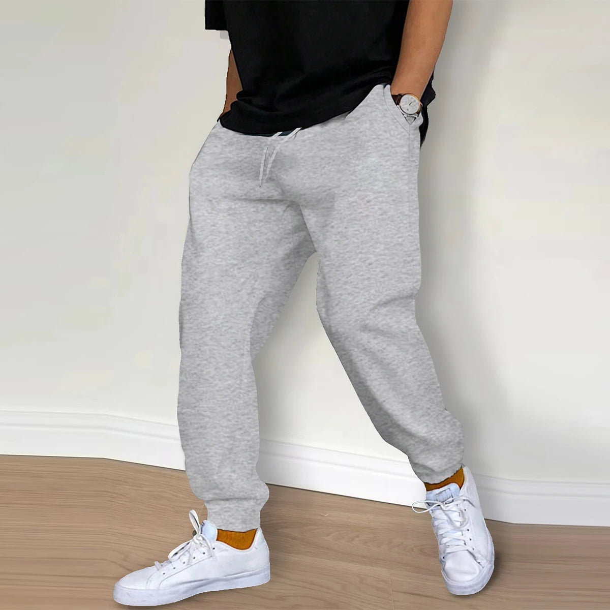 2025 Men's Dynamic Jogging Fitness Running Pants Outdoor Leisure Sports Trendy Sport Wear Comfortable Sweatpants