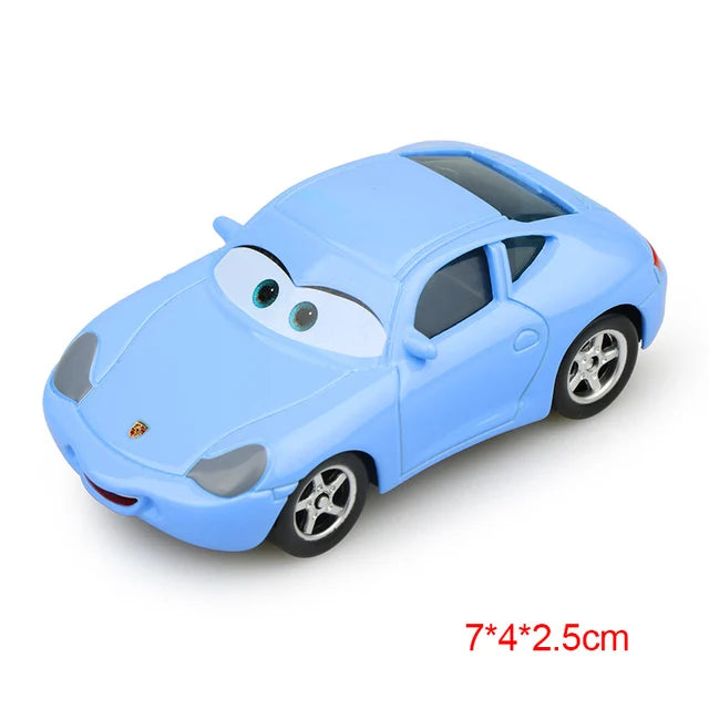 Disney Pixar Cars 2 3 Toys Lightning McQueen Truck Uncle Mack 1:55 Diecast Mater Piston Cup Fritter Frank Model Child Kids Gifts