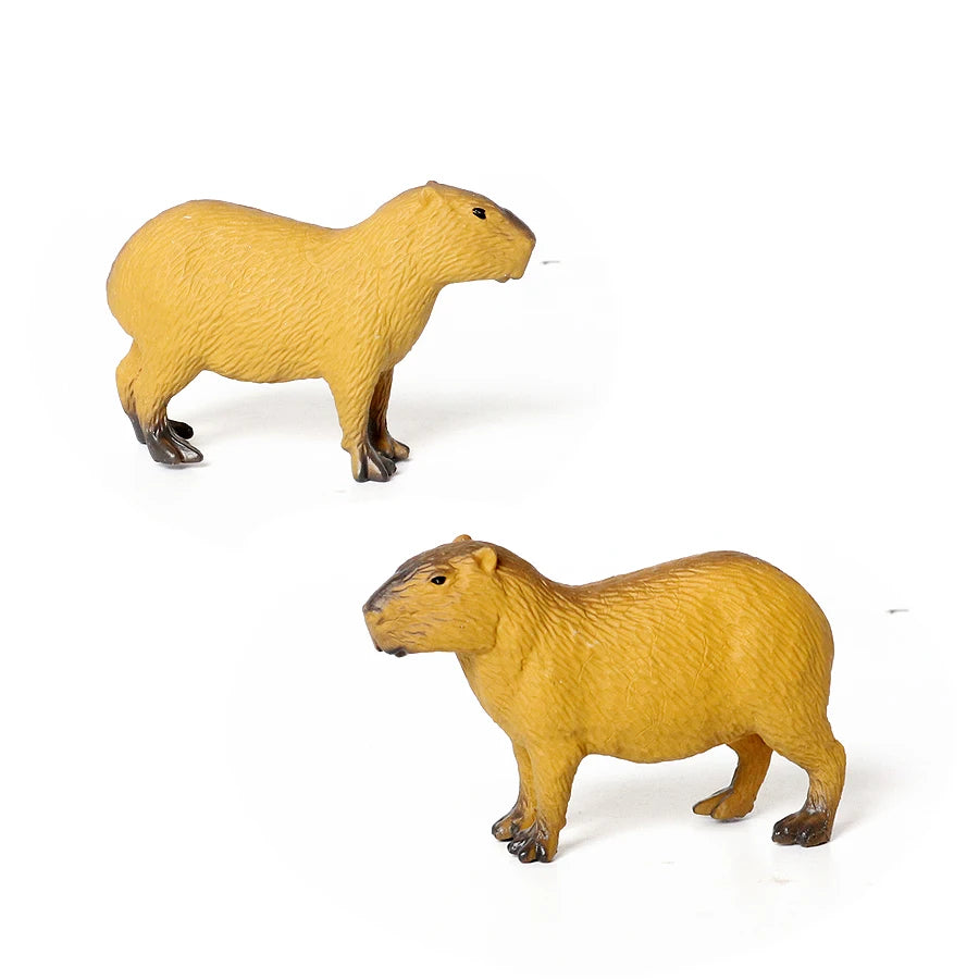 Realistic Woodland Creatures Figurines Toys Raccoon,Beavers ,Badger,Anteater,Platypus Easter Eggs Education Birthday Gift