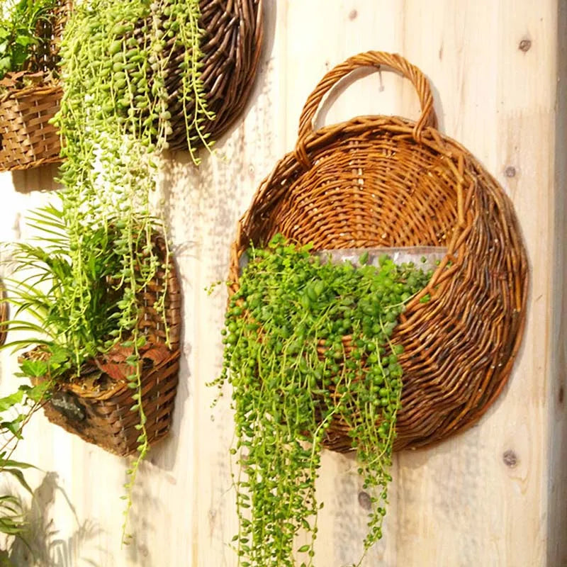Artificial Plant Vines Wall Hanging Rattan Leaves Branches Outdoor Garden Home Decoration Plastic Fake Silk Leaf Green Plant Ivy