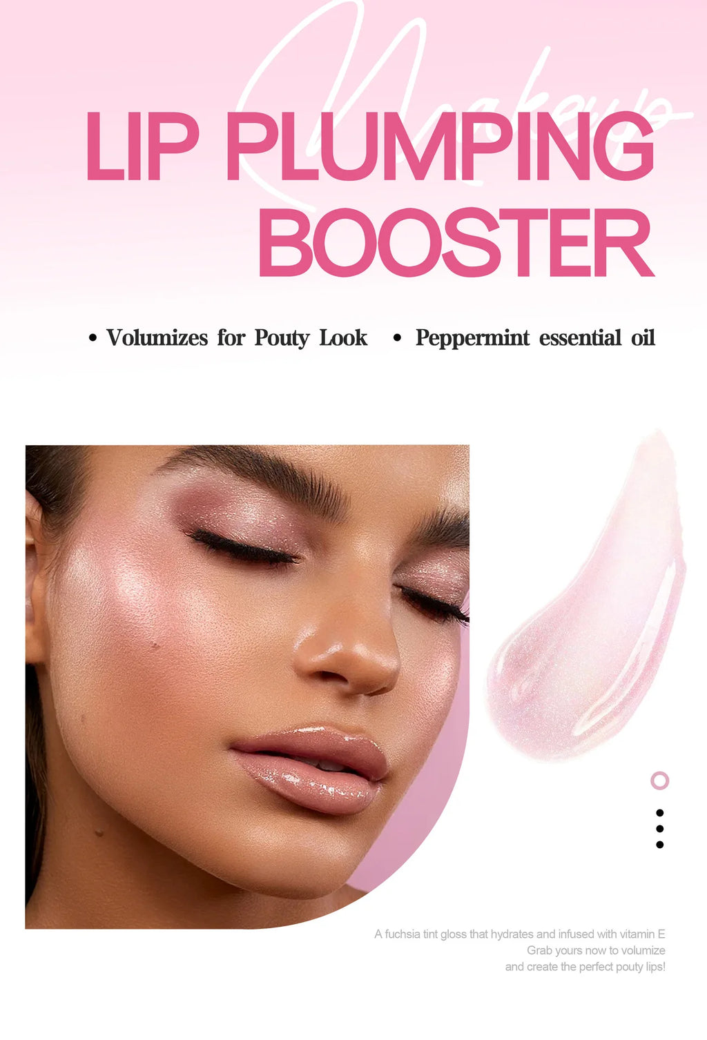 HANDAYAN 6 Color Lip Plumper Gloss Moisturizing Honey Oil Enhancer Transparent Shine Booster Makeup Beauty