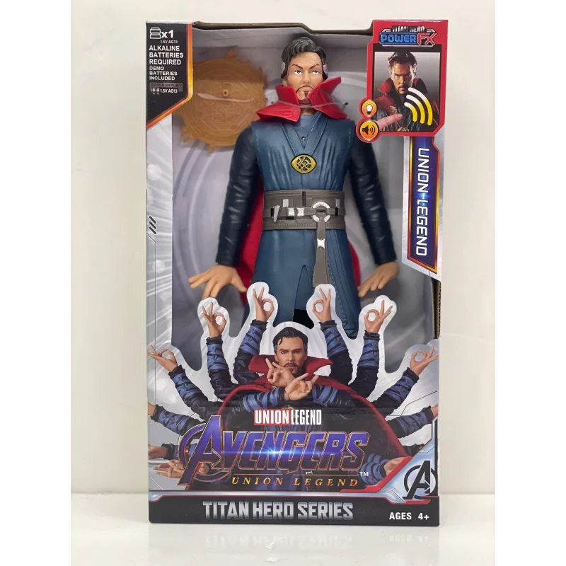 30cm Marvel Avengers Toy Thanos Hulk Spiderman Captain America Iron Man Thor Black Panther with Sound and Light Action Toy Gift