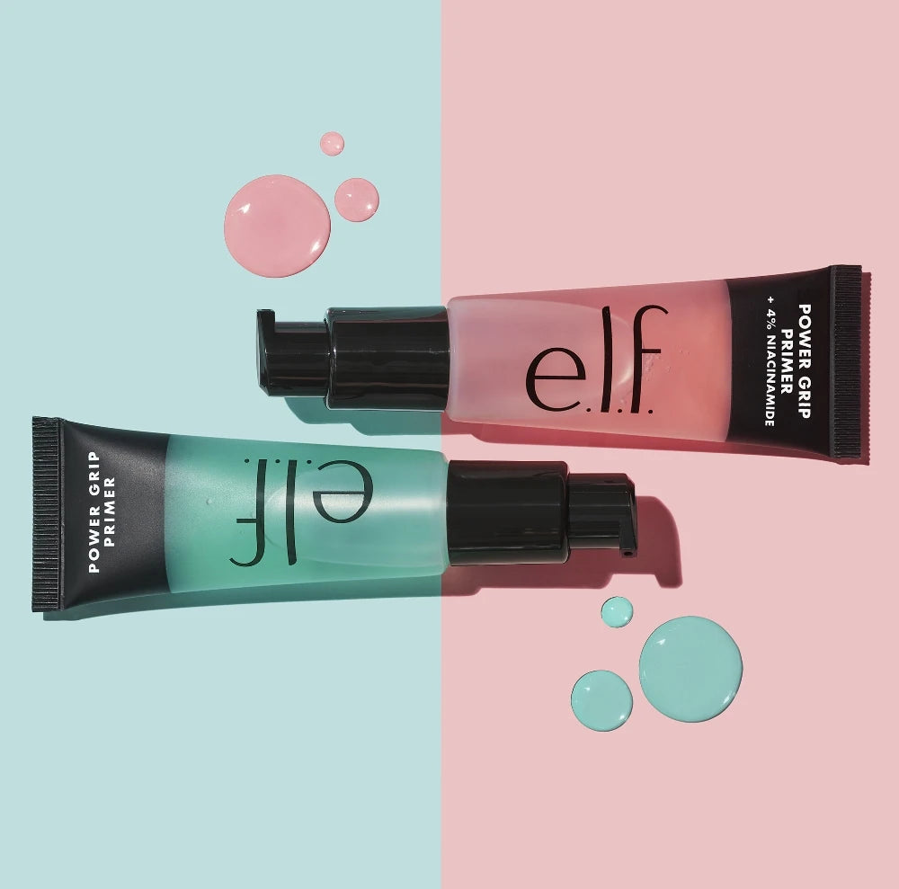 Elf Power Grip Primer Gel-based Moisturizing Facial Base Cream For Firming Makeup Long-lasting Wear Face Improve Makeup Texture