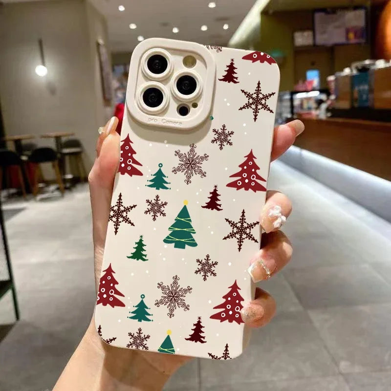 Funny Christmas Tree Phone Case for Xiaomi Redmi Note 14 13 12 Pro Plus 12S 11S 11 10S 10 Redmi 12C 13C 14C 4G Shockproof Cover