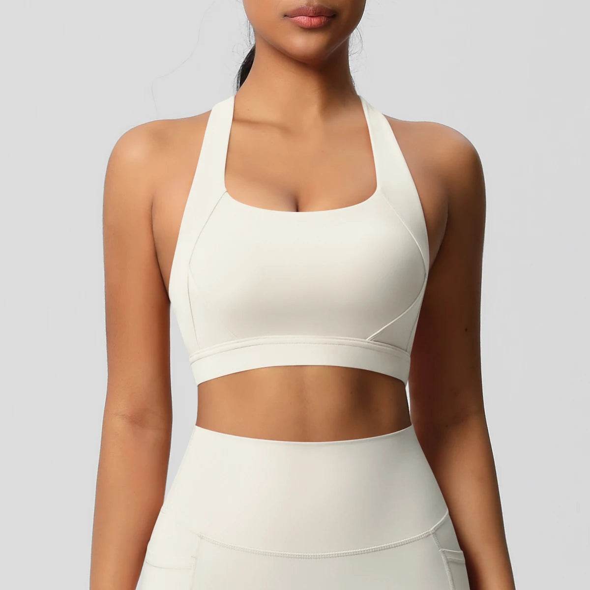 Women Sexy Yoga Vest Sexy Breathable Quick Drying Sport Brassiere Gym Push Up Shockproof High Intensity Pilates Clothes Women