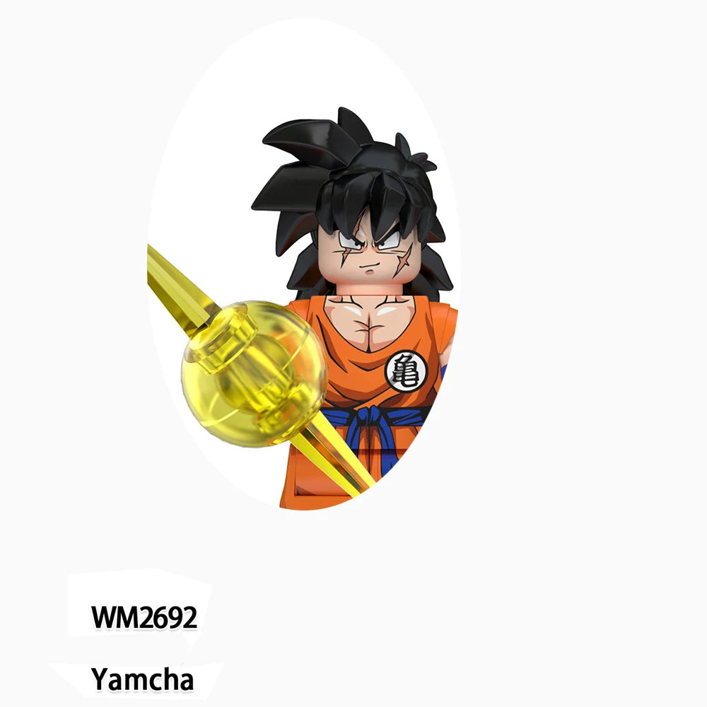 TP1014 TP1019 Japan Adventure TV Shows Mini Building Blocks Bricks With Balls Action Figures Educational Toys For Children Gifts