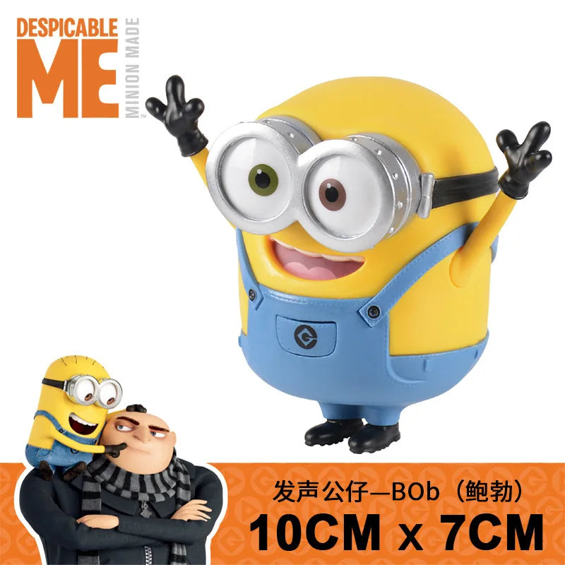 Authentic Full Series Toys Set Miniones Kevin Bob Gru 3d Eye Despicable Miniones With Action Figures Toys For Kids Gifts