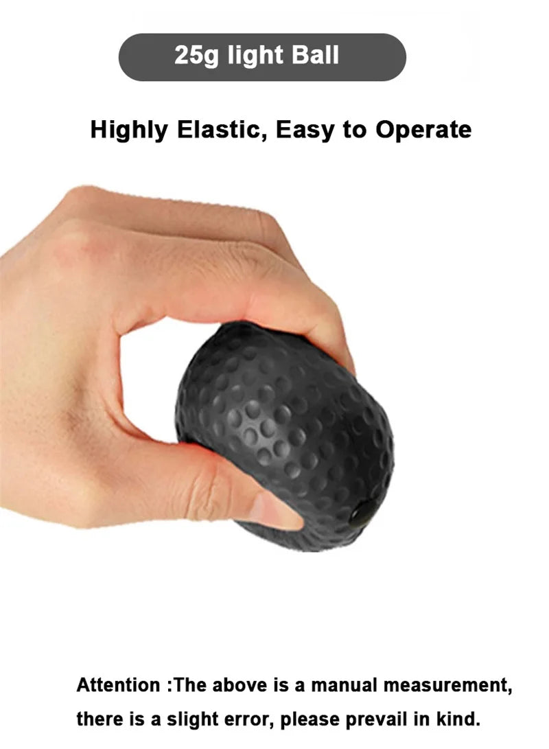 Muay Thai Boxing Speed Ball With Head Band For Sanda Boxing Fighting Fast Speed Reaction Time Training Boxing Reflex Trainer