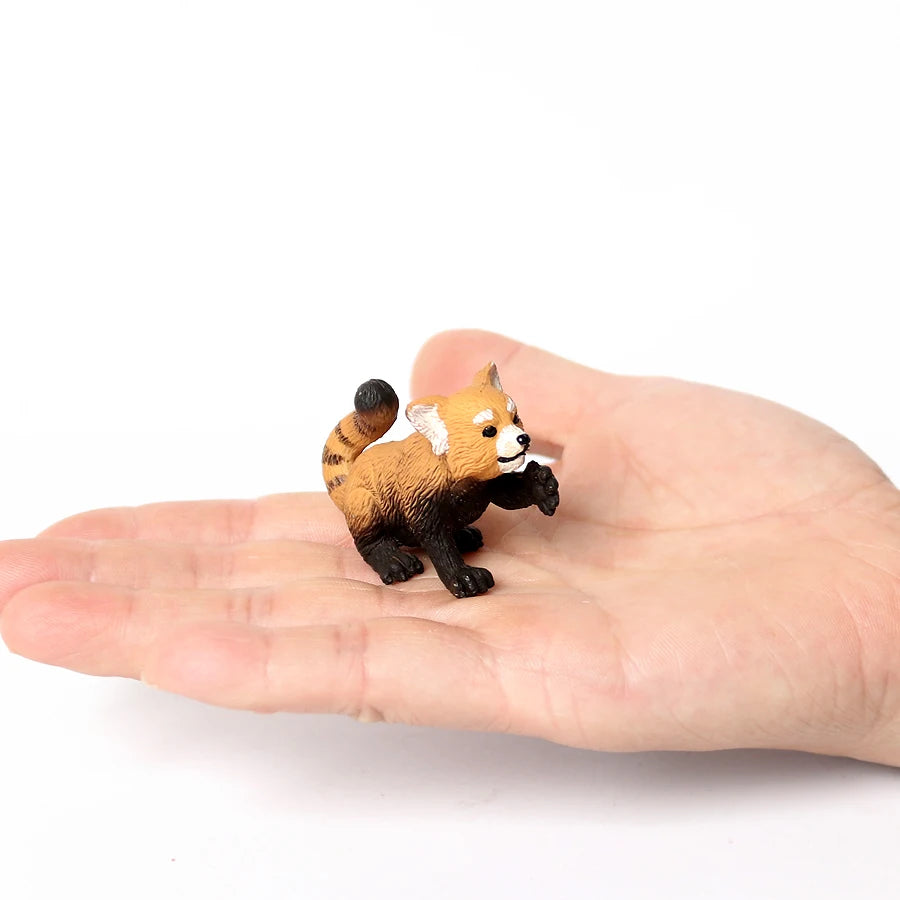 Realistic Woodland Creatures Figurines Toys Raccoon,Beavers ,Badger,Anteater,Platypus Easter Eggs Education Birthday Gift