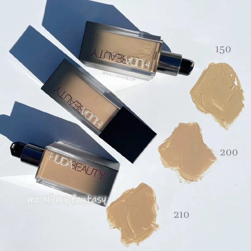 Huda Beauty Flawless Liquid Foundation Matte Concealer Long-lasting Moisturizing Nourishing Facial Makeup Breathable Cosmetics