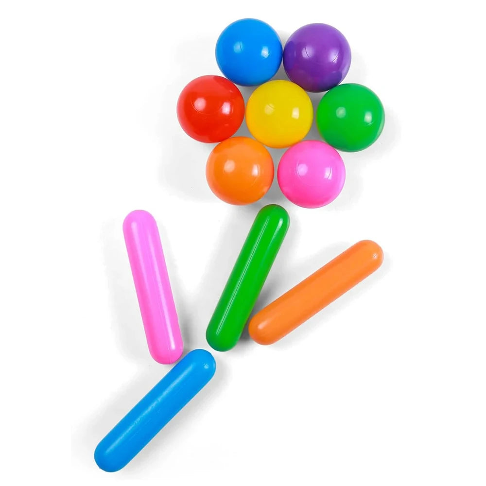 Colorful Baby Plastic Balls Water Pool Ocean Wave Balls Kids Swim Pit With Basketball Hoop Play House Outdoor Tents Toys Props