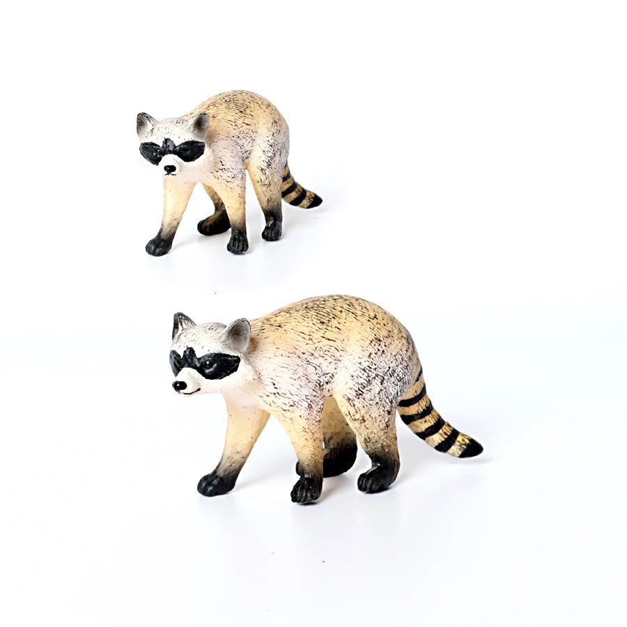 Realistic Woodland Creatures Figurines Toys Raccoon,Beavers ,Badger,Anteater,Platypus Easter Eggs Education Birthday Gift