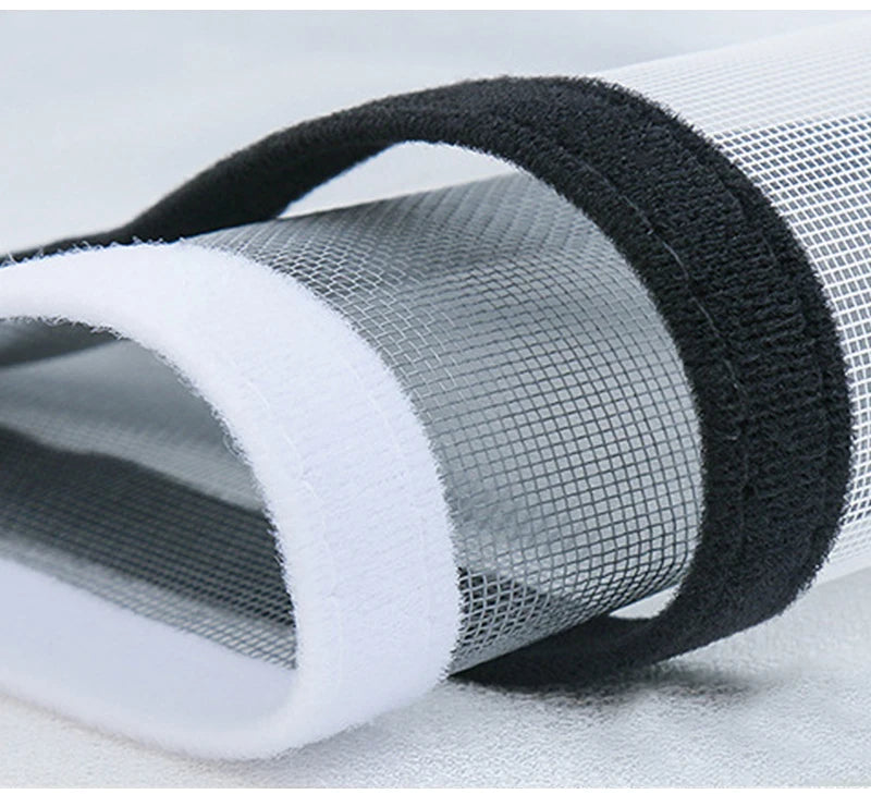 Black, Customized size，Window mesh with zipper Self-adhesive zipper,mosquito nets for windows anti mosquito window door curtain