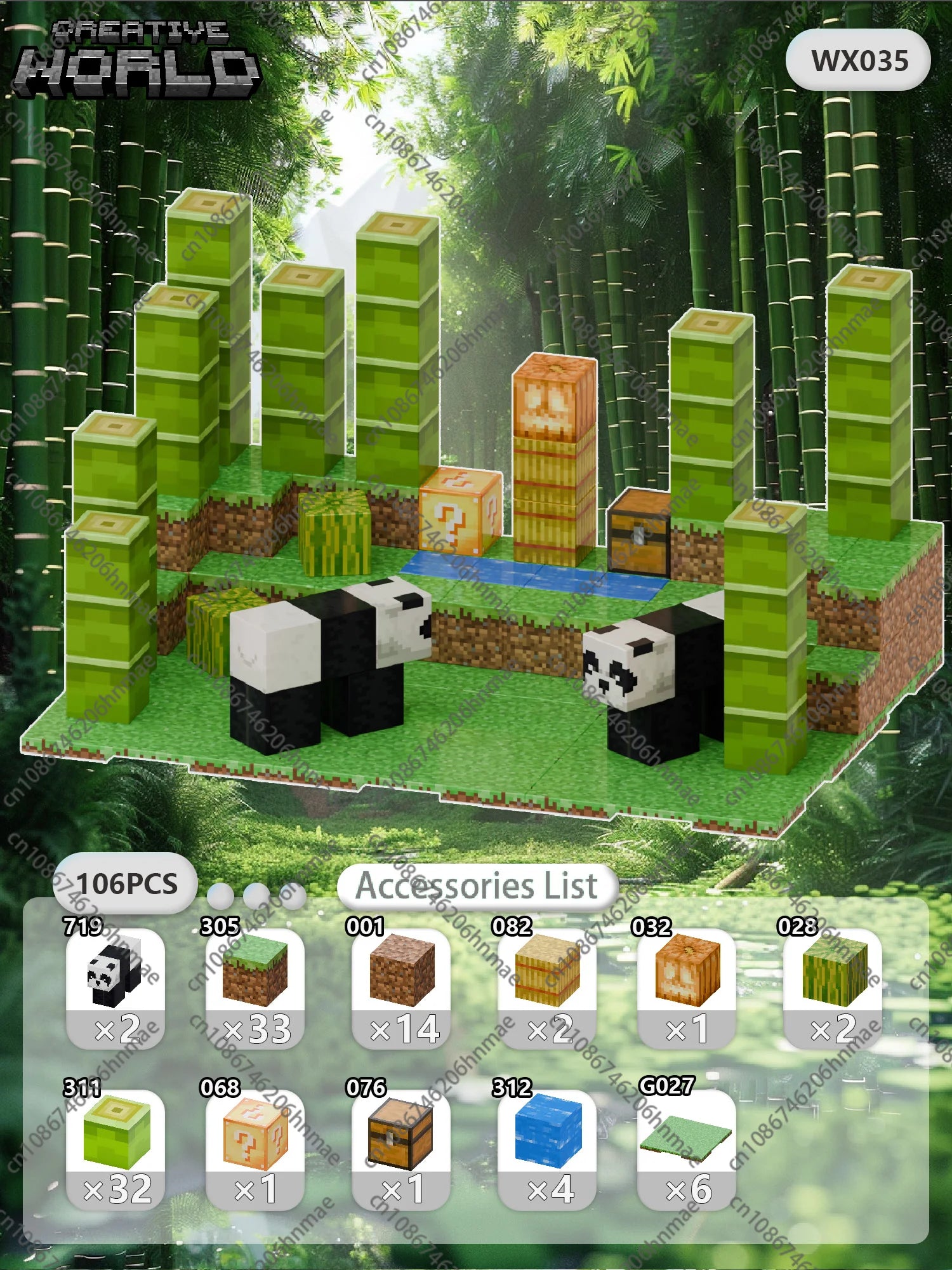 Magnetic Building Blocks Mine World Magnet Cube for Stacking Construction Brick Set Pixel Style Sensory Toys Kid Boys Girls DIY