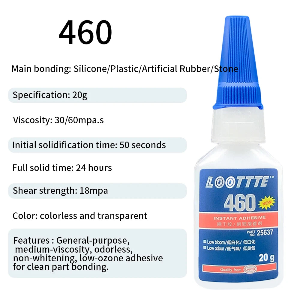 20ml 401 460 Instant Strong Glue Universal Super Glue Mighty Mighty Instant Glue Instant Colorless Adhesive Glue Tools
