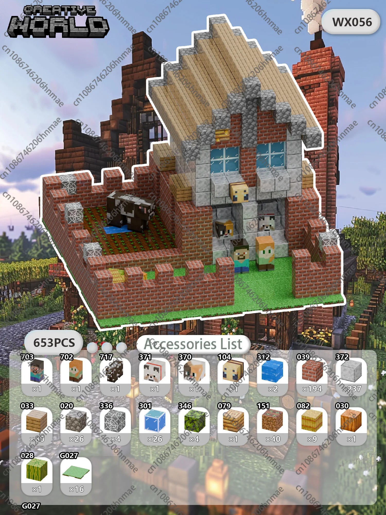 Magnetic Building Blocks Mine World Magnet Cube for Stacking Construction Brick Set Pixel Style Sensory Toys Kid Boys Girls DIY