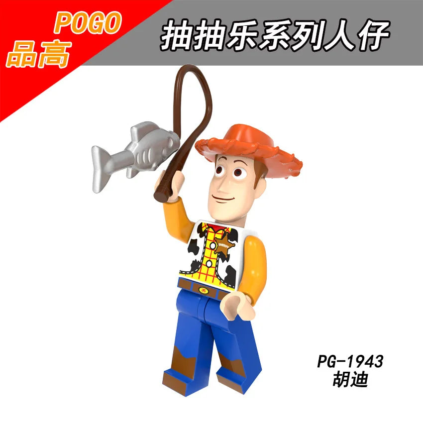 Disney Building Blocks Cartoon Comedy Simpson Family Mini Model Figures Assemble Action Bros Figures Building Blocks Toys