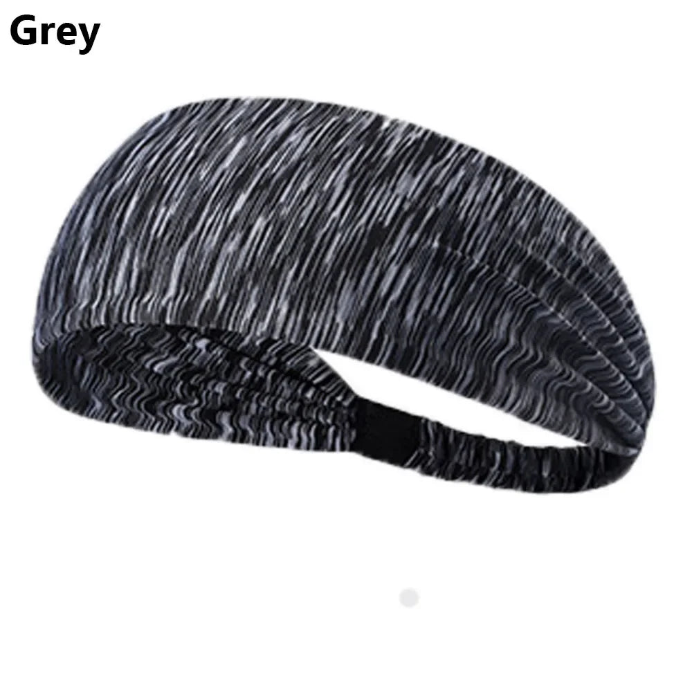 Hot Absorbing Sweat Sport Hair Bands Men Women Elastic Yoga Headbands Fitness Headwear Headwrap Sports Hair Accessories