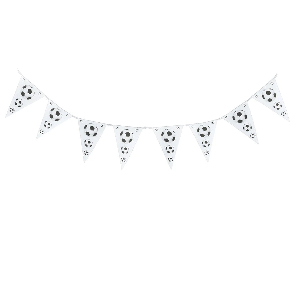 Soccer Theme party decoration plates cups tablecloth supplies kids boys Football theme birthday party decoration drinking straws