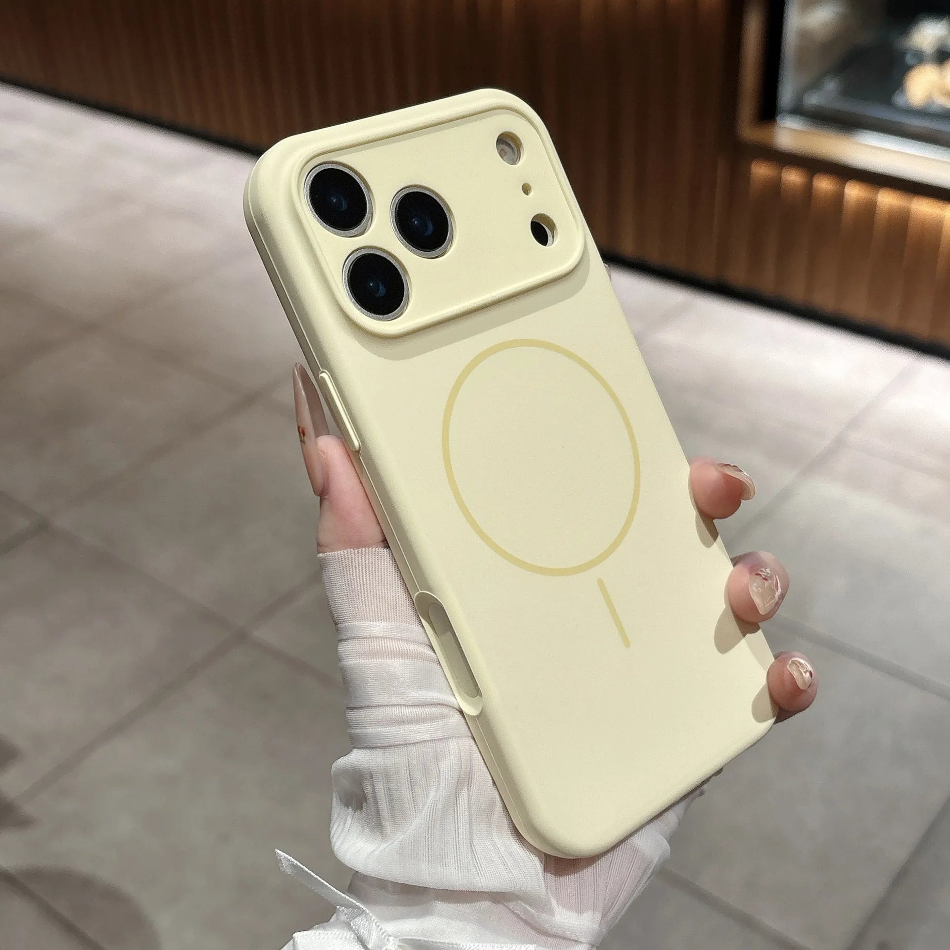 Liquid Silicone Phone Case For Magsafe For iPhone 17 16 15 14 13 Pro Max Air Plus Cases Magnetic Wireless Charging Soft Cover