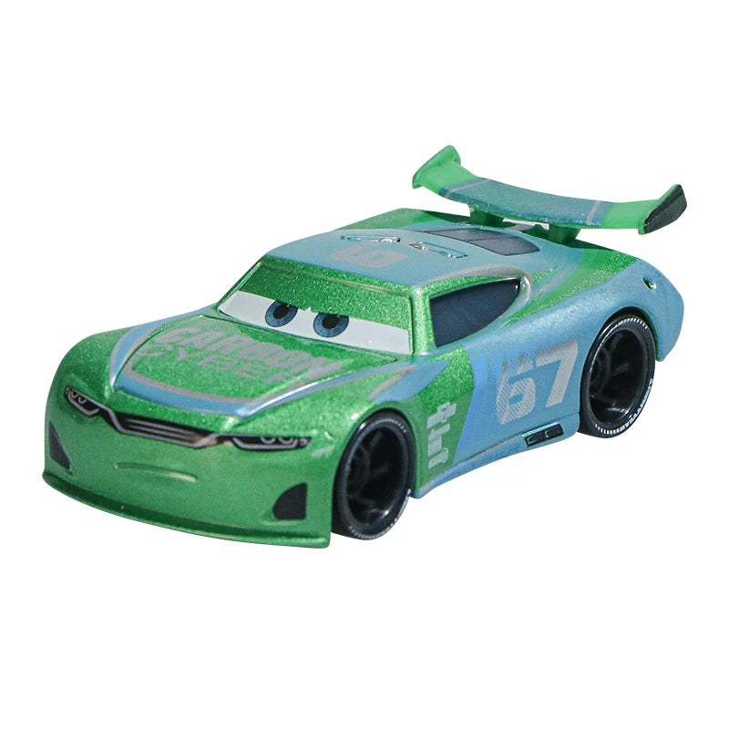 Disney Pixar Cars 2 3 Toys Lightning McQueen Truck Uncle Mack 1:55 Diecast Mater Piston Cup Fritter Frank Model Child Kids Gifts