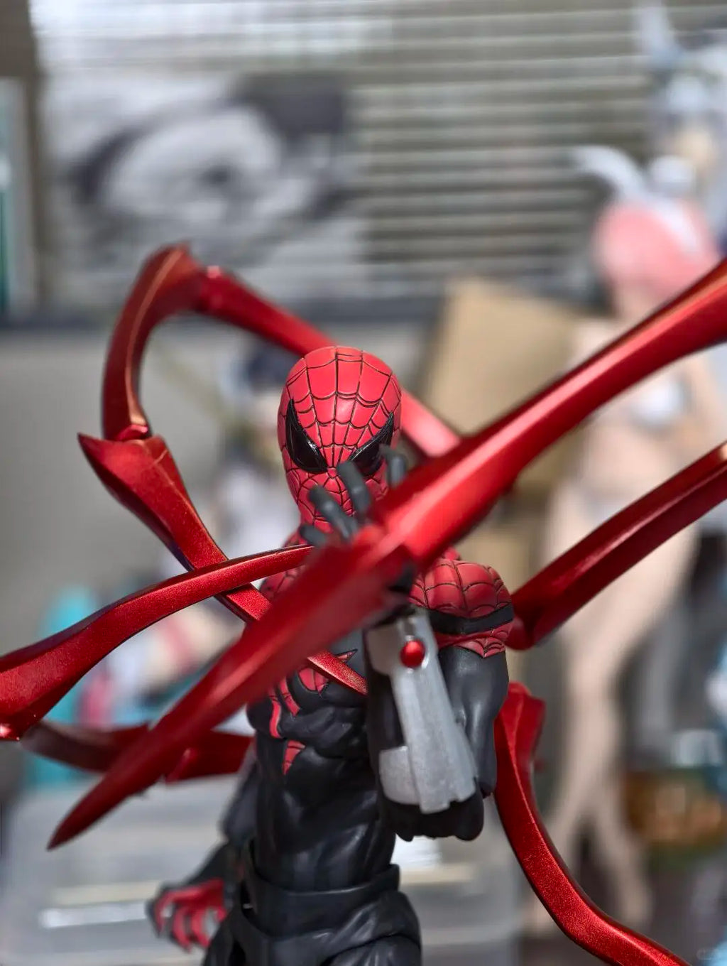 In Stock Mess Toys Superior Spider Man Doctor Octopus Peter Parker Messtoys Spiderman Neighbor Anime Action Figure Toys Gifts