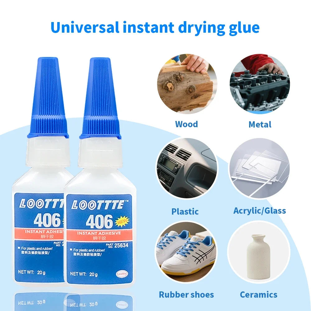 20ml 401 460 Instant Strong Glue Universal Super Glue Mighty Mighty Instant Glue Instant Colorless Adhesive Glue Tools