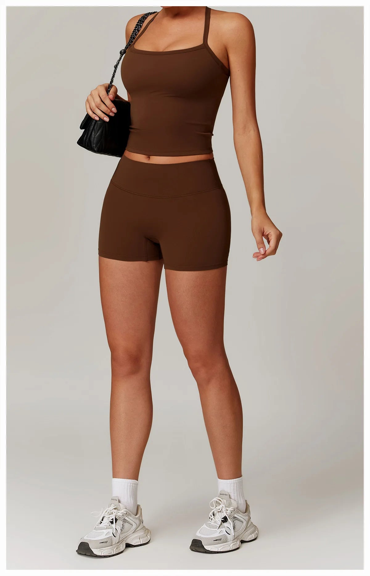 Women Cross Back Yoga Top Breathable Shockproof Sports Vest Fitness Sport Bra With Padded Gym Crop Top Running Active Sportswear