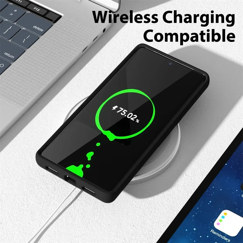 Ultra Slim Liquid Silicone Phone Case For Google Pixel 10 9 8 Pro XL 8A 7 7A 6 6A Wireless Charging Shockproof Protector Cover