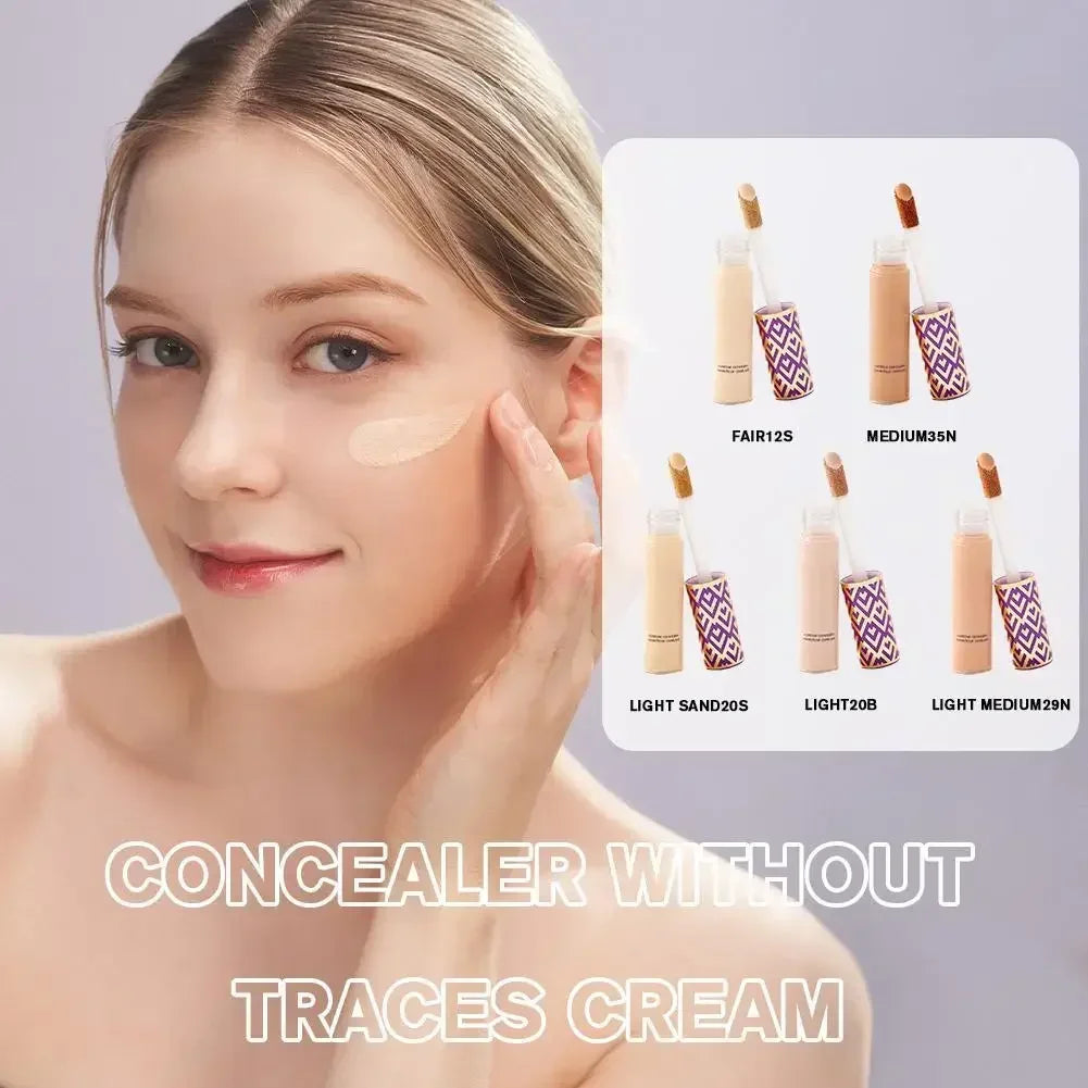 Liquid Concealer Oil-control Dark Circles Covering Freckles Corrector High-end Makeup Waterproof Natural Skin Makeup Cosmetics