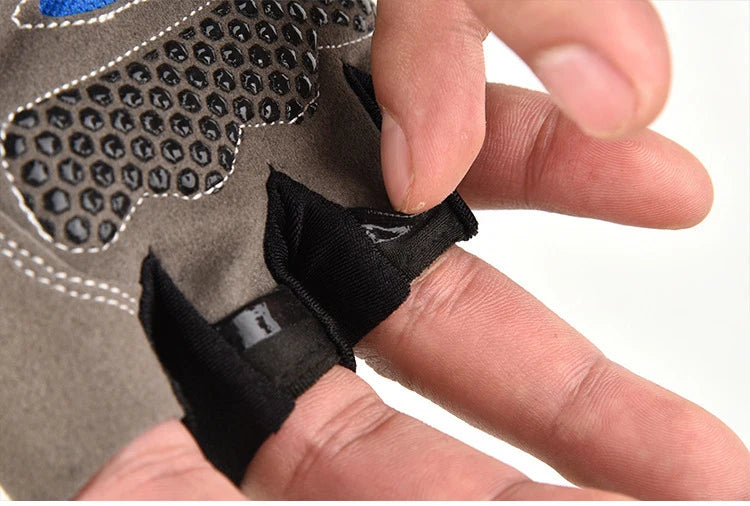 Unisex Half Finger Gloves Cycling Breathable Anti-slip MTB Outdoor Road Bike Gel Biking Gloves Summer Gym Sport Training Gloves
