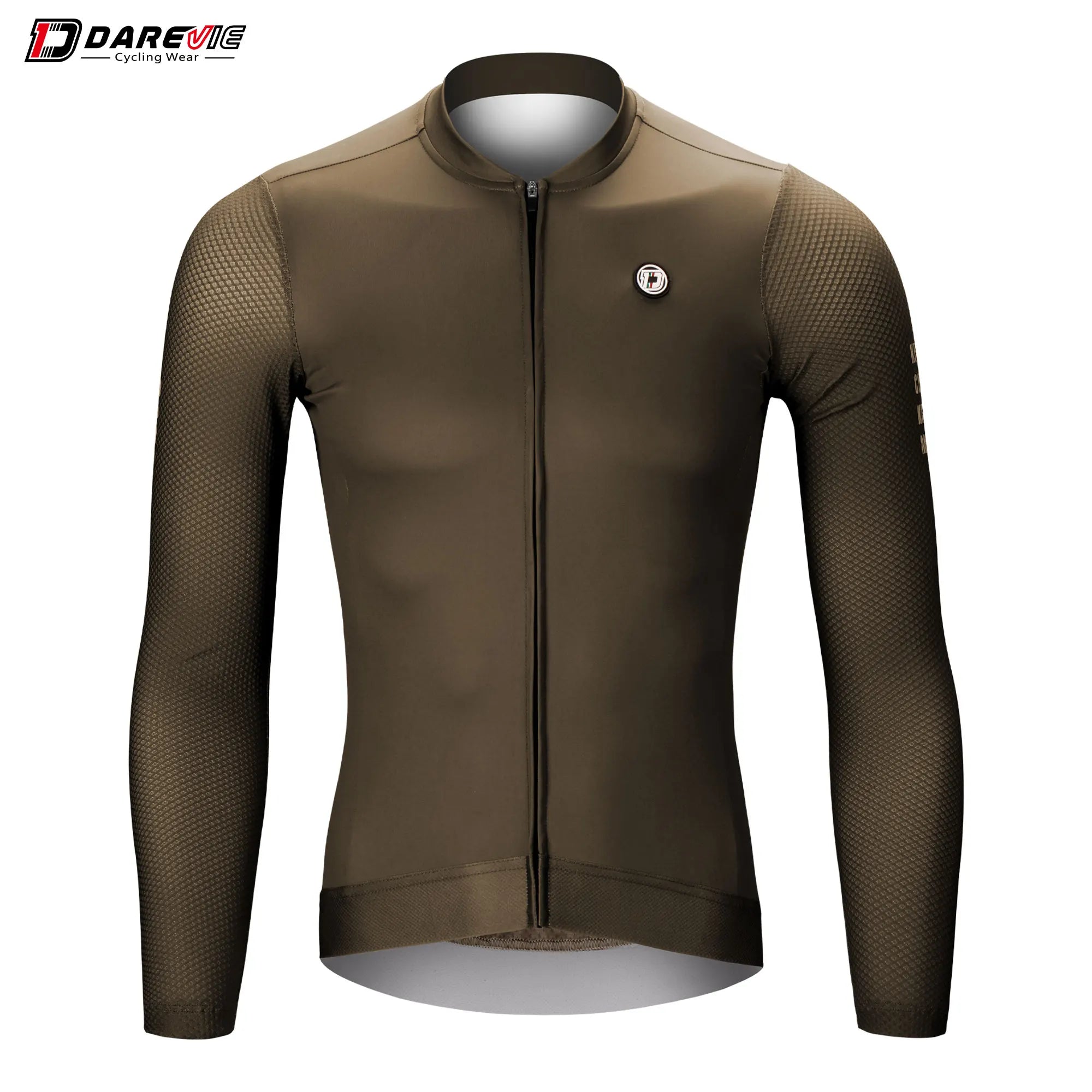 DAREVIE Cycling Jersey Long Sleeve Pro Aero Small Size 3D Bubble Mesh Cycling Jersey Men Women Breathable Man Cycling Maillot