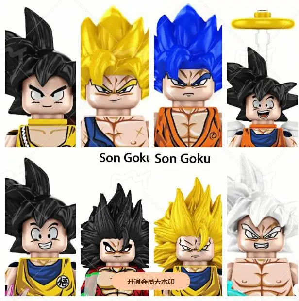 TP1014 TP1019 Japan Adventure TV Shows Mini Building Blocks Bricks With Balls Action Figures Educational Toys For Children Gifts