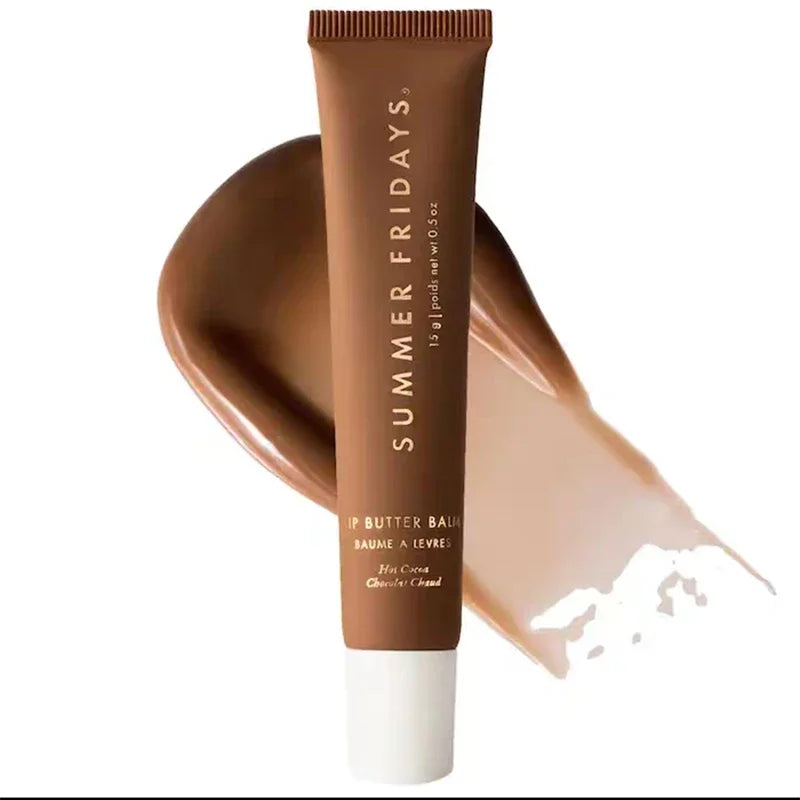 Summer Fridays Lip Balm Moisturizing Mirror Lip Gloss Lip Vanilla Pink Sugar Coffee Cake Smell Lipstick Transparent Oil Makeup