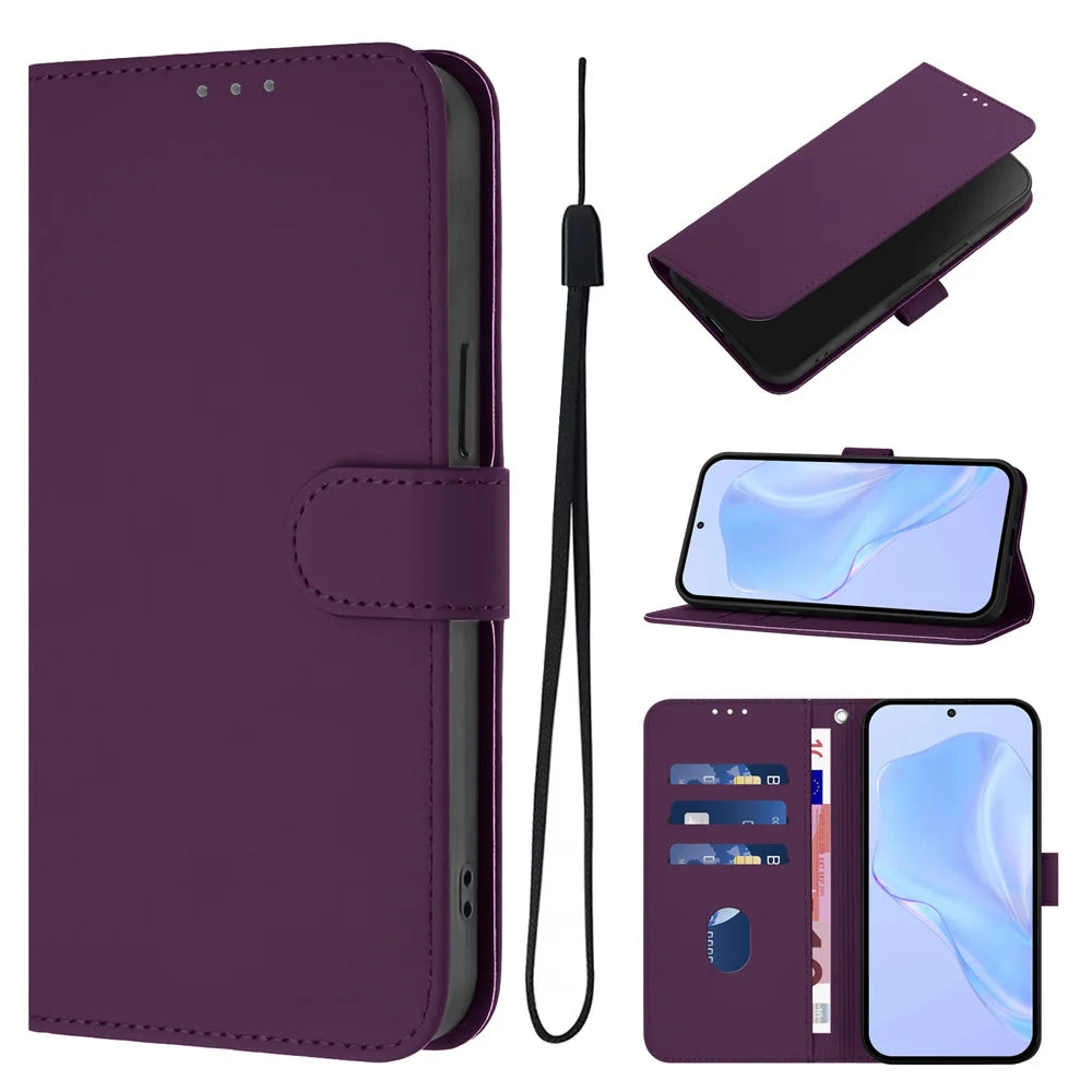 Fundas Honor 400 Smart Case Leather Flip Wallet Book Cover For Coque Huawei Honor 400 Smart LGN-NX1 Magnetic Protect Phone Case